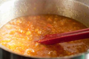 Haciendo Mermelada de naranja